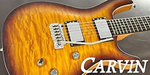 [Domestic regular goods] CARVIN Carvin electric guitar CT624T Deep Honeyburst Qu
