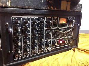 1978 Moog Syn Amp Synthasizer Amplifier Mixer, Compressor Equalizer Amp System