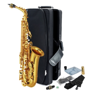 Yamaha YAS62 professional Eb alto saxophone outift