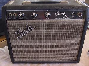 Vintage Fender Champ Amplifier