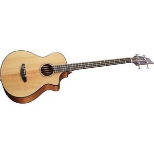 Breedlove Pursuit B21CE PURBASS Brown with Soft Case Electric Acoustic-bass
