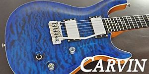 [Domestic regular goods] CARVIN Carvin electric guitar CT624T Deep Blue Quilt