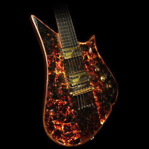 Lava Guitars Black Amber Drop #1 Electric Guitar