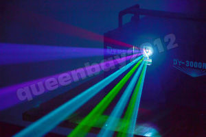 3000mW Pro 3W Laser Stage Lighting Light RGB Full Color Projector DJ SD Party
