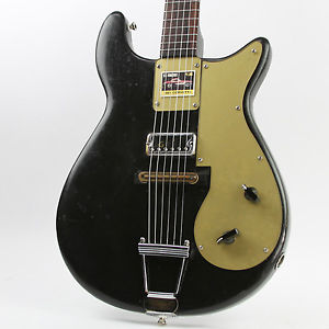 Vintage 1961 Gretsch Corvette Black Refin Player's Grade W/ Gig-Bag!