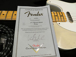 Fender Custom Shop Telecaster FENDER '50's VINTAGE BLONDE RELIC Ash Body