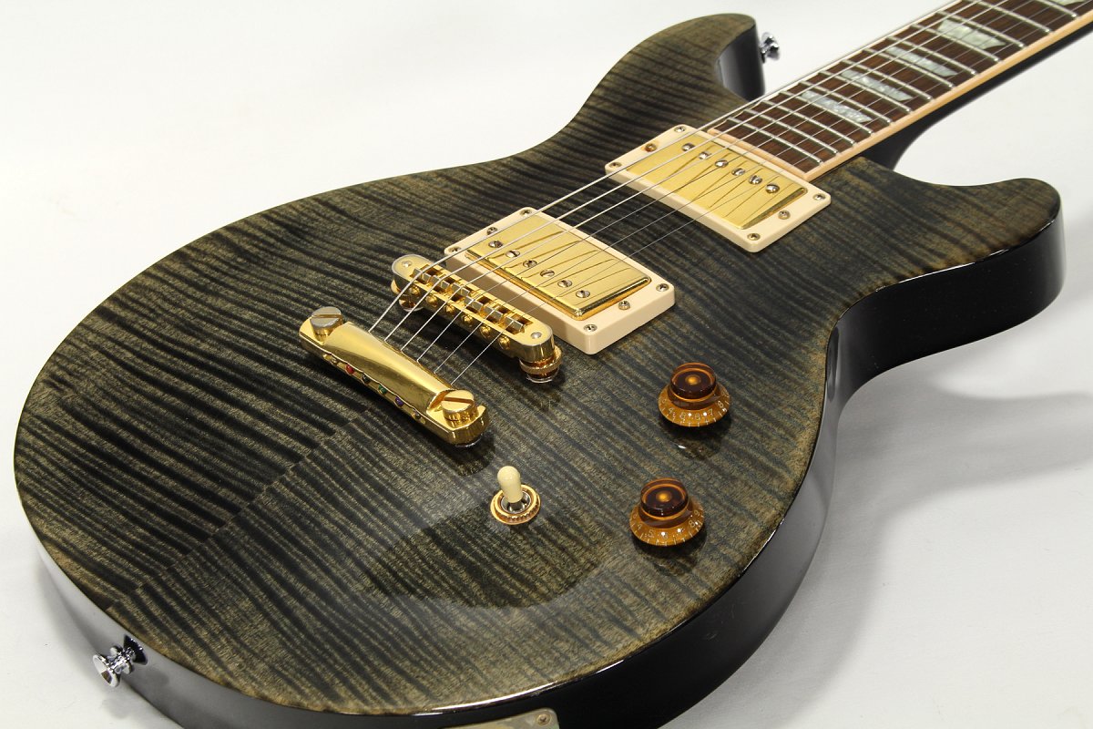 Used Gibson USA / Les Paul Standard Double Cut Plus Trans Black Gibson
