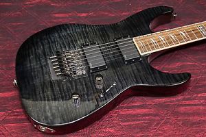 New ESP LTD M-300FM See Thru Black Electric Guitar Authorized Dealer