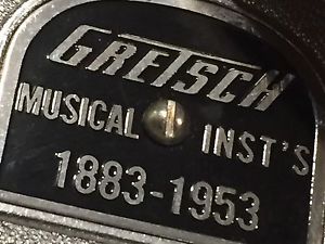 Vintage Gretsch 1953 Dead Mint Guitar Case Candy Tape Measure Orig Box Rare USA