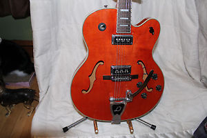 DeArmond (Guild) T400 Slim Jim-Rockabilly Orange