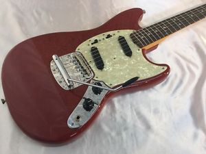 Fender Japan MG65 DRD, Mustang electric guitar, Made in Japan, a1344