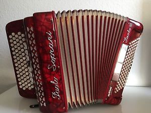 Paolo Soprani Paolo III Flachgriff Akkorden 96 Bässe 3 Chörig Accordion
