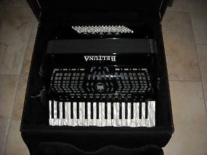 NEW Beltuna Piano Accordion Prestige Double Tone Chamber LMMMH 37 96 Made  Italy