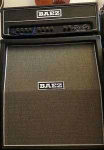 Vintage 1973 - 1977 50 watt BAEZ halfstack with BAEZ boost pedal