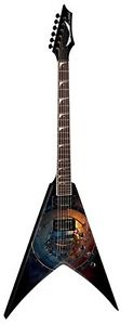 Dean VMNT MAXWHEEL V Dave Mustaine SIGNED Electric Guitar, Max Wheel