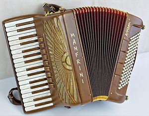 Manfrini Artisan Accordion - 34 / 96 Bass - Hand Made Reeds - Demo Model