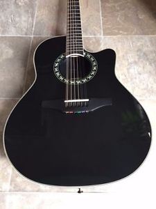 12 String Acoustic Electric Guitar - Ovation 1866 Leg w free Hard Case