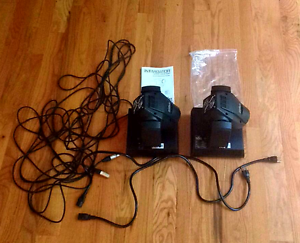 Pair of Two Chauvet Intimidator Spot LED 150 Moving Heads Excellent Condition