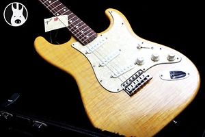 ☆RARE☆ Fender MIJ 62 Reissue FotoFlame Stratocaster ☆Natural + Rosewood☆1994☆