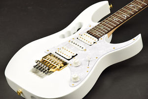 Ibanez: Electric Guitar JEM7V White Steve Vai Model USED