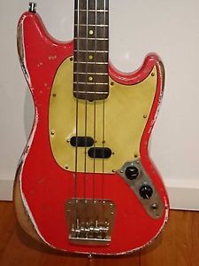 Palir Custom Made USA 33" Mustang Bass Guitar