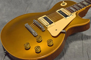 Used Gibson Buson / Les Paul Standard 30th Anniversary Model Gold Top from JAPAN