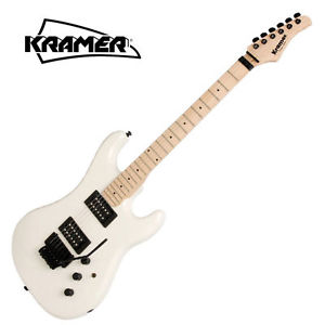 Kramer Pacer Classic FR Floyd Rose HH Pearl White Stratocaster Strat Guitar