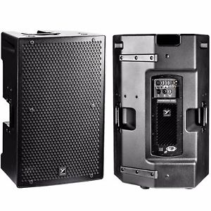 YORKVILLE PS15P Active 4400w Total Peak Lightweight PA System Speaker Pair
