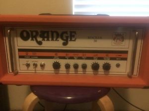 Used Orange Rocker 30 guitar amplifier head & foot switch