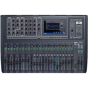 Soundcraft Si Impact 40 Input Digital Mixing Console and 32-in/32-out Interface