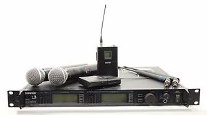 Shure UHF-R L3 Wireless Microphone System 2CH
