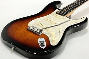 Used Fender USA / Limited Edition American Elite Stratocaster Rosewood 2-Tone Su