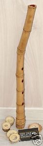 Key Of D / Root End Flute ZEN-Komuso-Shakuhachi / Bambus Flöte im Jinashi-Stil