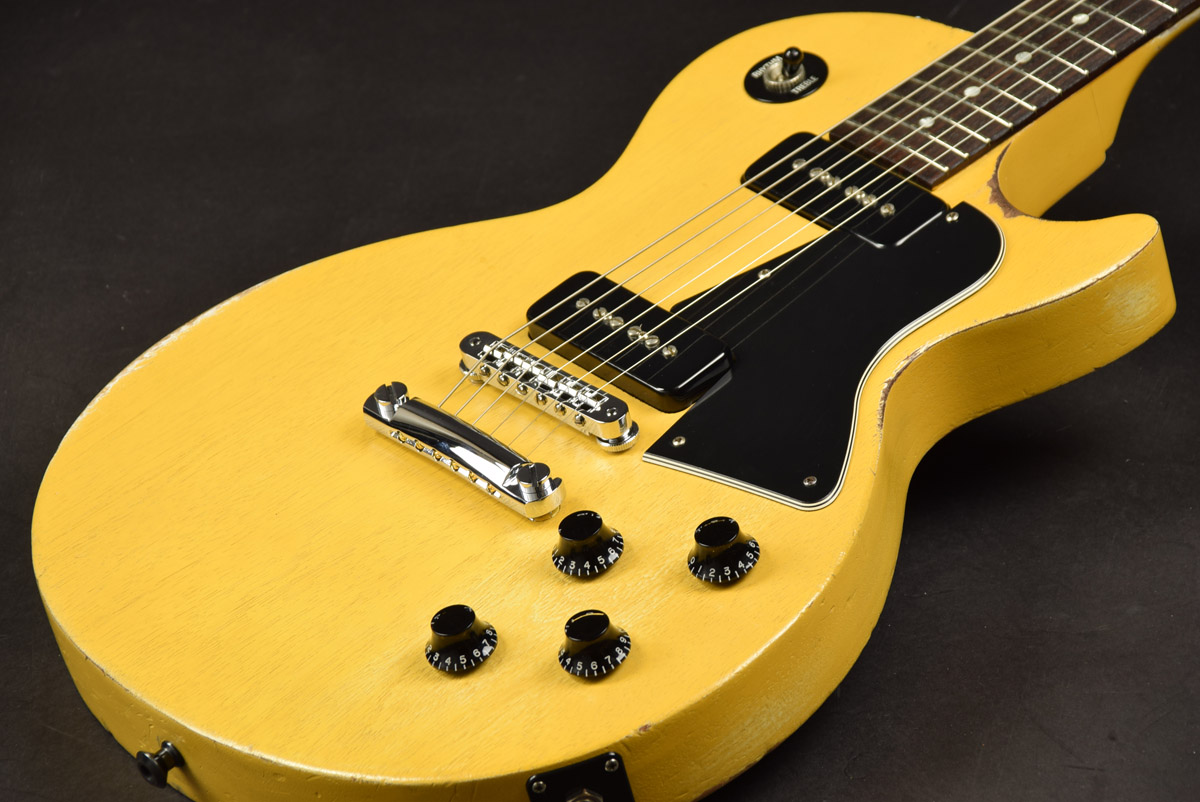 Used Gibson USA / Les Paul Junior Special Faded Worn Yellow from JAPAN EMS