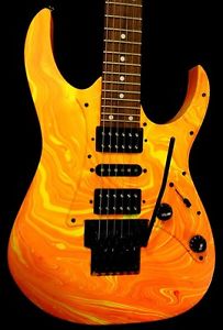 Ibanez Prestige RG Custom Swirl  WARFARE style! Vai Jem Universe MIJ Fujigen