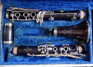 Vintage Thibouville Freres Bb Boehm Wood Clarinet Overhauled