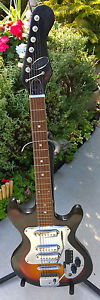 RARE VINTAGE 1965-68 JAPANESE MADE IMPERIAL 3PU GUITAR