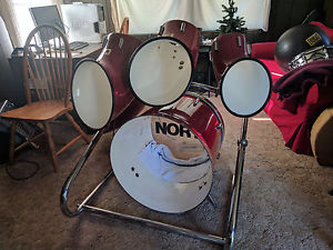 Vintage North 5 Piece Drum Set with Sled Mount. 1 owner since 78, purchased new