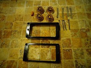 1957 / 1958 Gibson Switch Tip , Knobs and Pickup Rings from an ES175