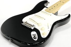 Used Fender USA / American Standard Stratocaster Black Maple Fender from JAPAN