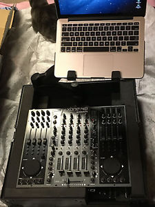 Turn key digital DJ setup (XONE:4D) with custom flight case & laptop holder!