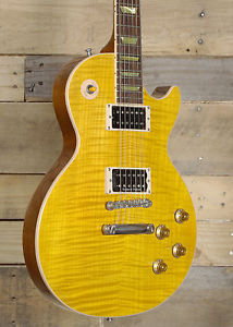 Gibson Les Paul Classic Plus Electric Guitar Amber Finish w/ Case