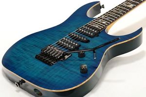 Ibanez J-Custom RG8270F Transparent Blue Fujigen 2005 Electric Guitar Hard Case