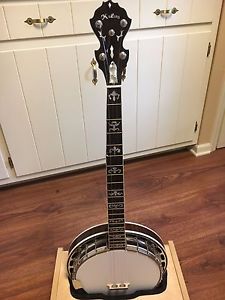 Custom Built Banjo w/Tunnelled 5th String Neck, Lightweight Stelling Sound