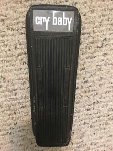 Vintage 1967 Top Logo Crybaby wah with original Icar pot