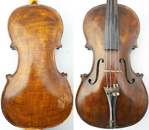 FINE ANTIQUE  4/4 1935 Franz REICHER GERMAN VIOLIN OLD  WOOD 小提琴 СКРИПКА GEIGE