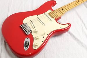 Used Fender USA / American Stratocaster Hot Rod Red / Maple from JAPAN EMS