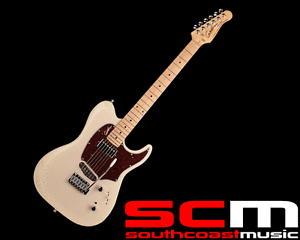 RRP$2099 GODIN SESSION CUSTOM '59 TRANS CREAM HG ELECTRIC GUITAR MADE IN CANADA