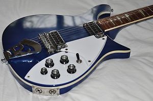 Rickenbacker 620 Electric Guitar Midnight Blue with RIC case