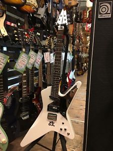 EDWARDS E-CS-REBEL Limited White Gig case Electric guitar From JAPAN #T923